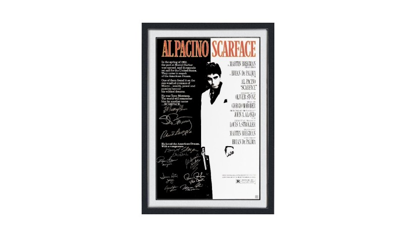 poster scarface incorniciato