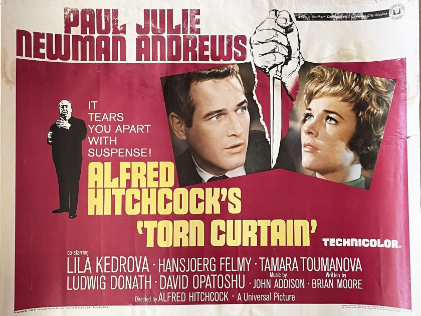 Torn Curtain (1966) Original Vintage Movie Poster