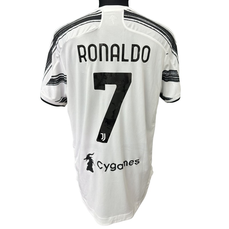 Cristiano Ronaldo's Juventus Match-Issued Shirt, 2020/21 - Special Region Patch