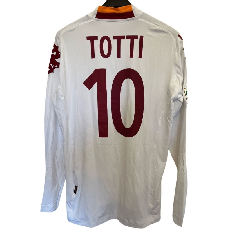 Totti's Roma Match-Issued Shirt, 2012/13