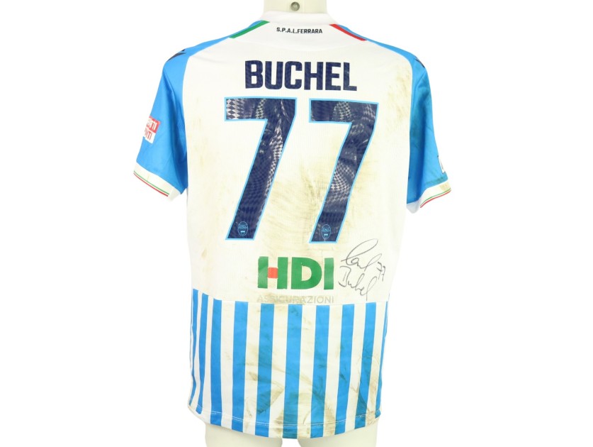 Buchel's unwashed Signed Shirt, SPAL vs Recatanese 2024 