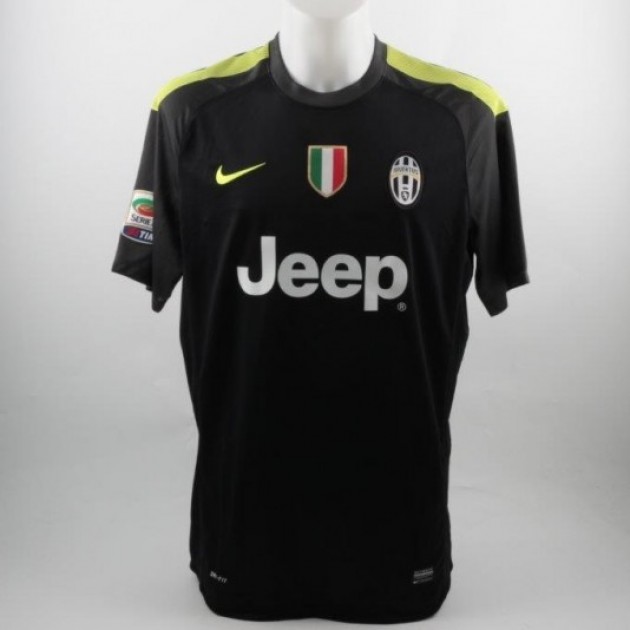 Buffon Juventus shirt, issued/worn Serie A 2013/2014