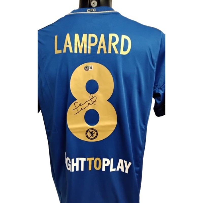 Lampard's replica Signed Shirt Chelsea, 2012/13 
