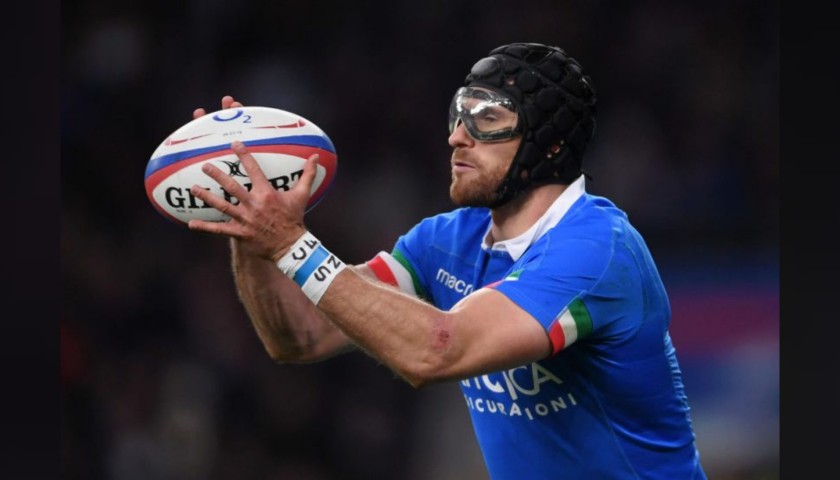 Ian McKinley's Worn and Signed Glasses, Italy-Wales Six Nations 2019