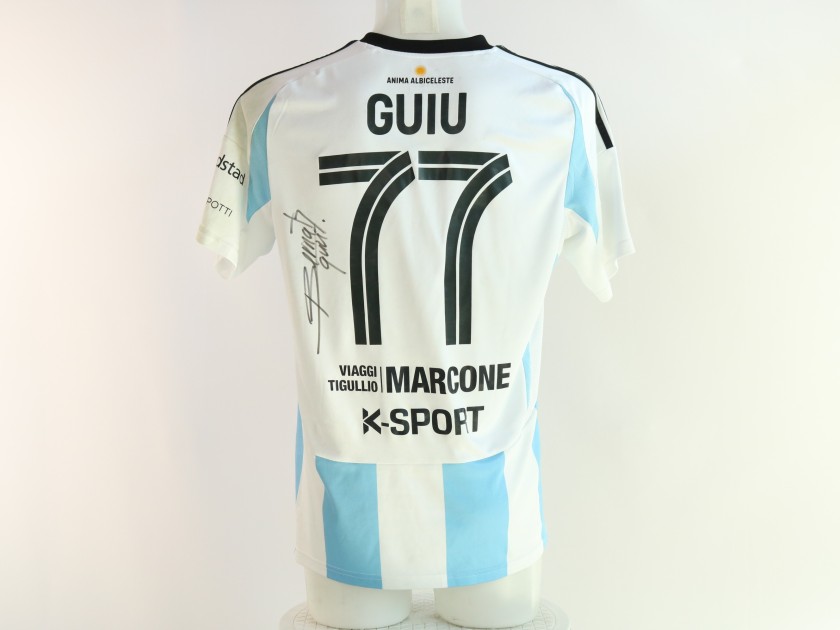 Guiu's Signed Unwashed Shirt, Virtus Entella vs Torres