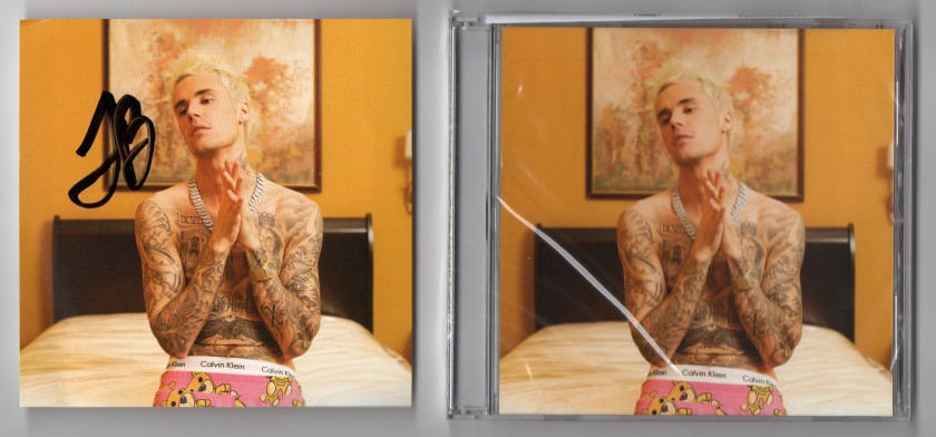 Justin Bieber - Album CD autografato