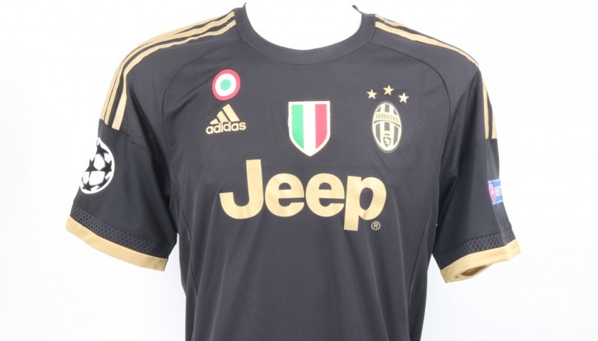 Pogba Juventus Issued/Worn Shirt CL 2015/16