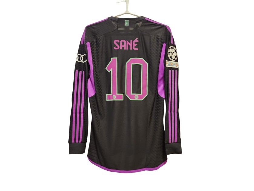 Leroy Sane's Bayern Munich 2023/24 Issued Shirt