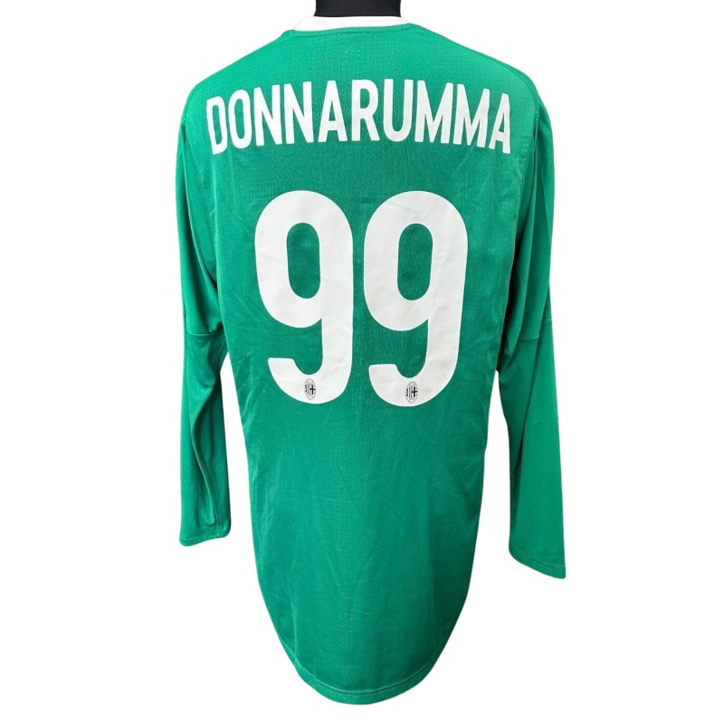 Donnarumma's Milan Issued Shirt, 2017/18