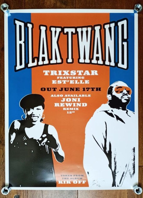 Poster promozionale di Blak Twang 2002