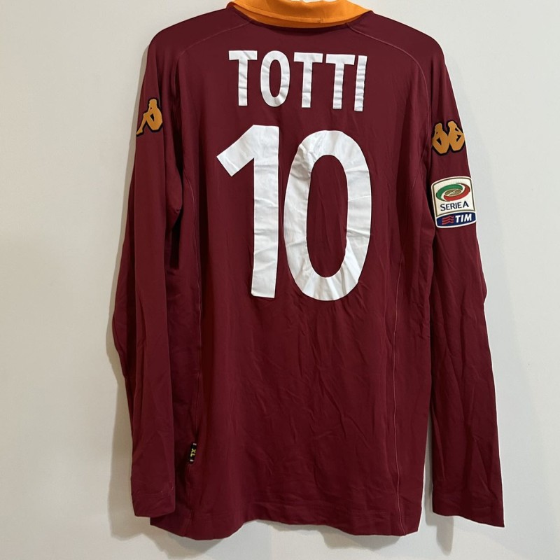 Totti's AS Roma 2012-2013 Match Shirt