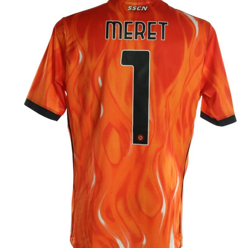 Meret's Napoli Match-Worn Shirt, Europa League 2021/22