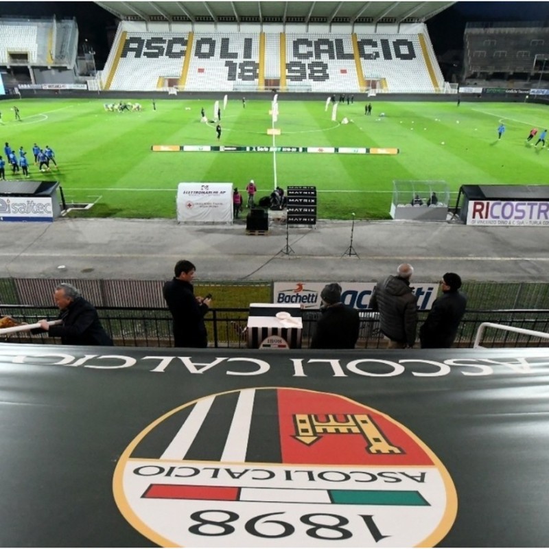Take to the Pitch of Stadio Del Duca for the Ascoli Calcio Sponsor Cup