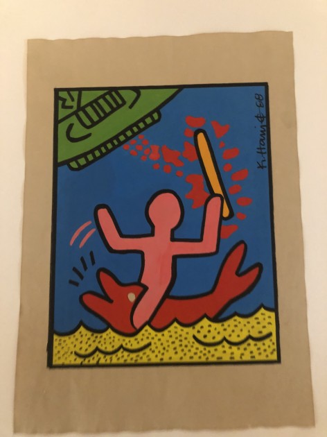 Keith Haring Signed Screenprint
