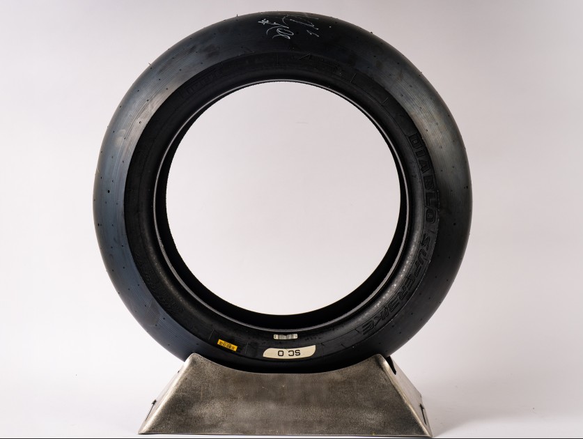 Ai Ogura’s Signed Pirelli Tyre