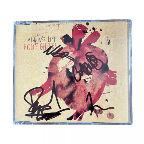Foo Fighters Signed All My Life CD Single