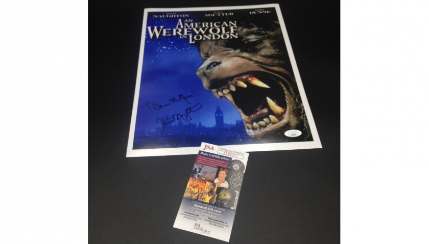 "An American Werewolf in London" - Photograph Signed by David Naughton