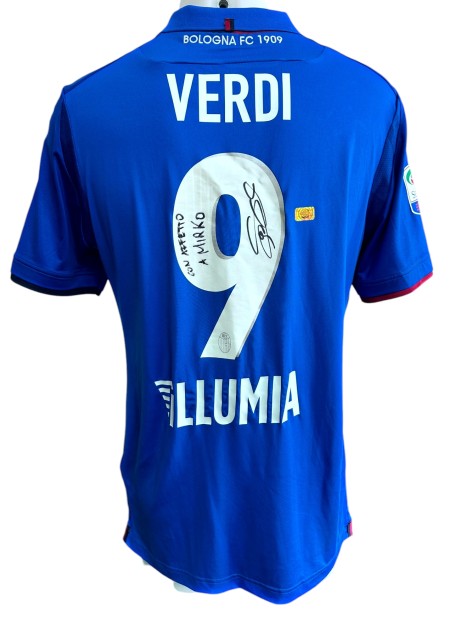 Verdi's Bologna Signed Issued Shirt, 2017/18