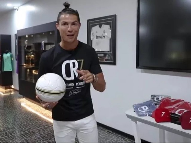 Official CR7 Museum Football - Signed by Cristiano Ronaldo