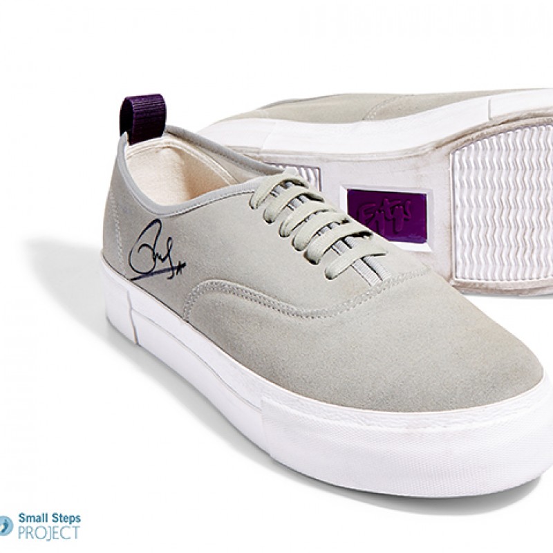 Olly Murs Autographed Eytys Plimsolls from his Personal Collection 
