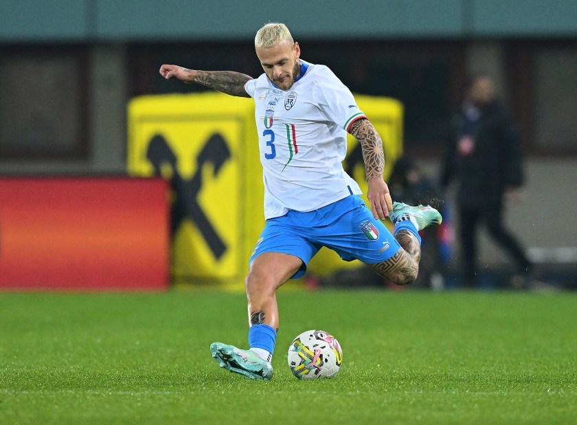 Dimarco's Match Shirt, Austria-Italy 2022