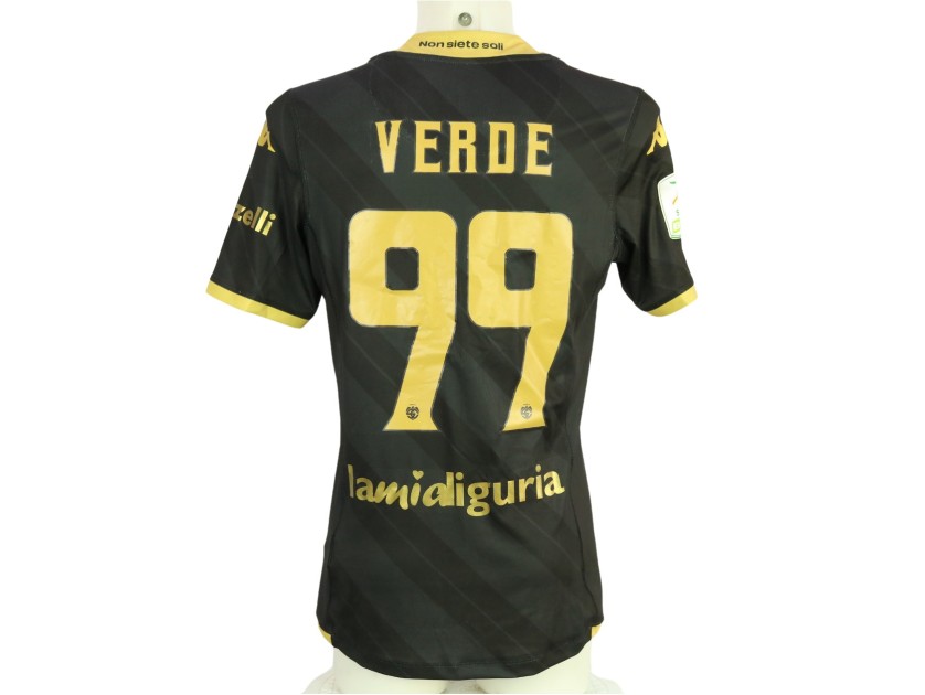 Verde's Spezia Match-Worn Shirt, 2023/24