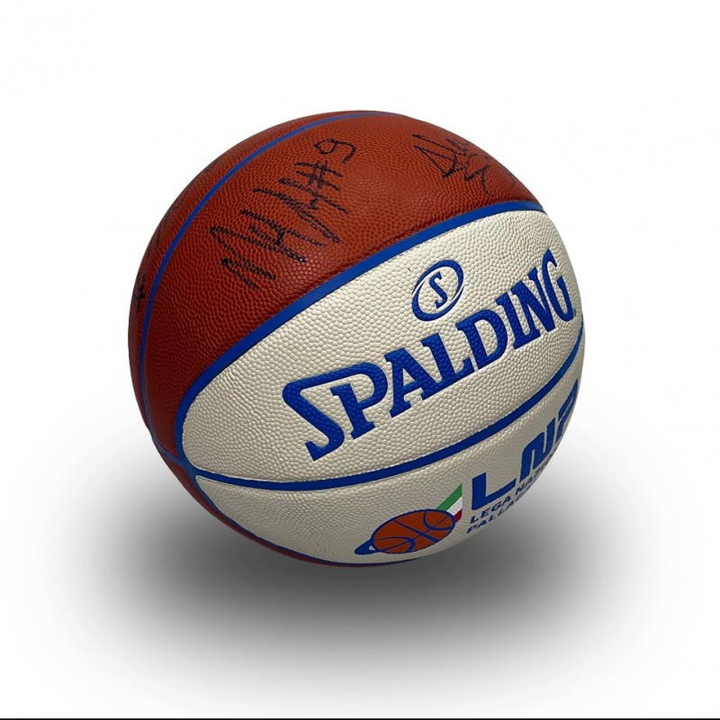 Official LNP Basketball, 2021/22 - Signed by the Players of WithU Bergamo Basket 2014