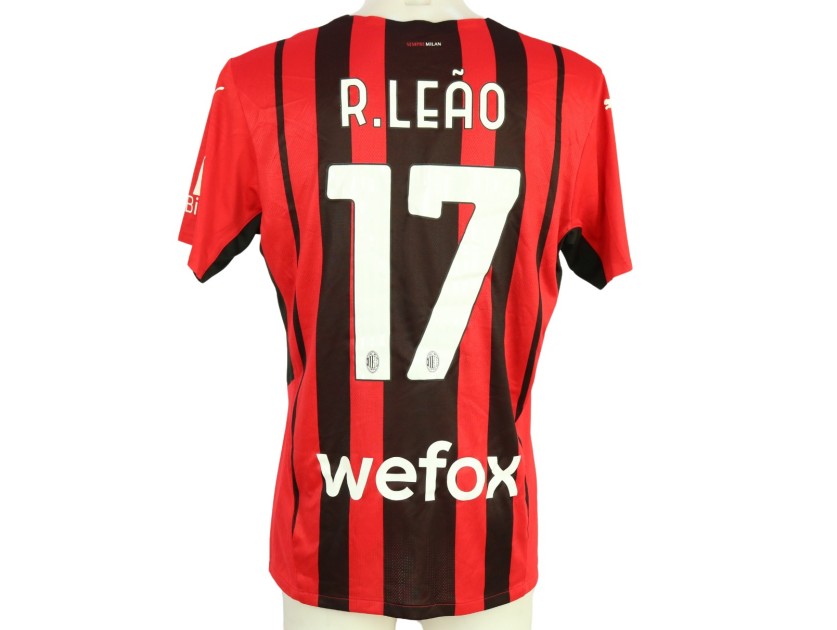 Rafa Leao's AC Milan Issued Shirt, 2021/22