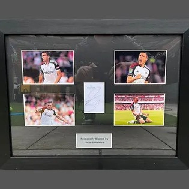 Joao Palhinha's Fulham Signed Display