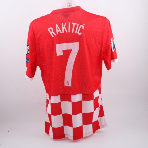 Rakitic shirt, Croazia-Italia 12/6/15, Euro16 Qualifying