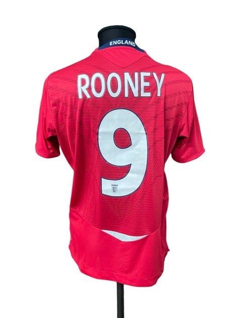 Maglia ufficiale Rooney Inghilterra, 2008