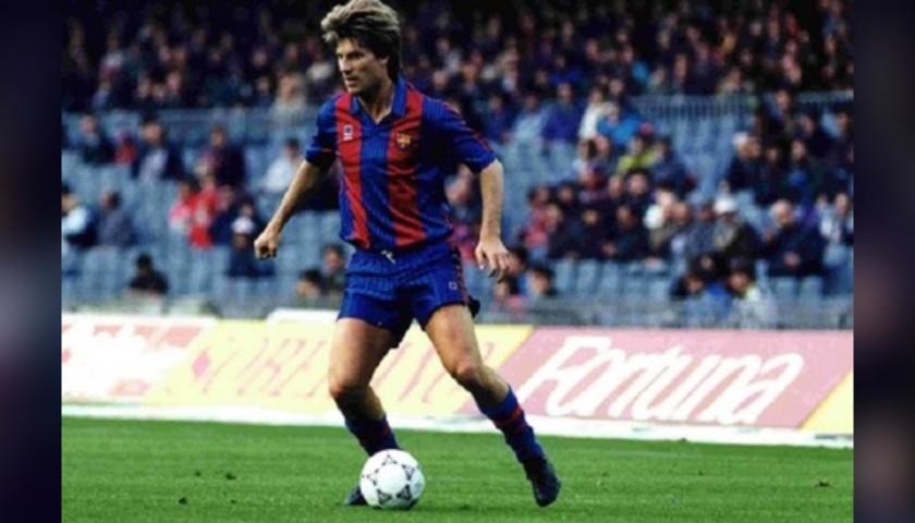 Laudrup's Official Barcelona Signed Shirt, 1992/93