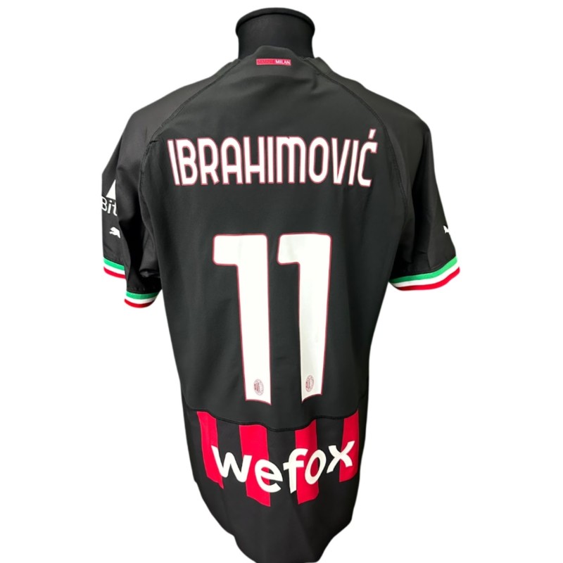Ibrahimovic's Milan Official Shirt, 2022/23