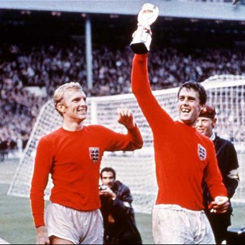 Maglia Inghilterra Geoff Hurst Coppa del mondo '66