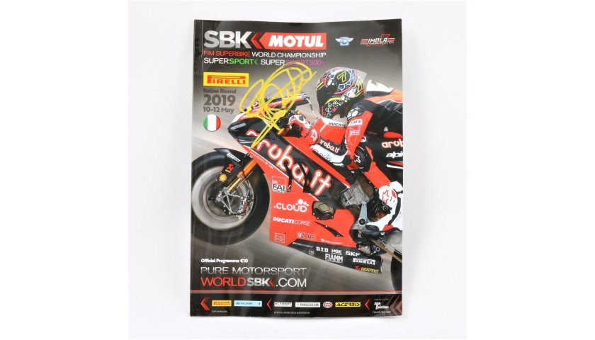 Official World Superbike Program - Signed by Bautista