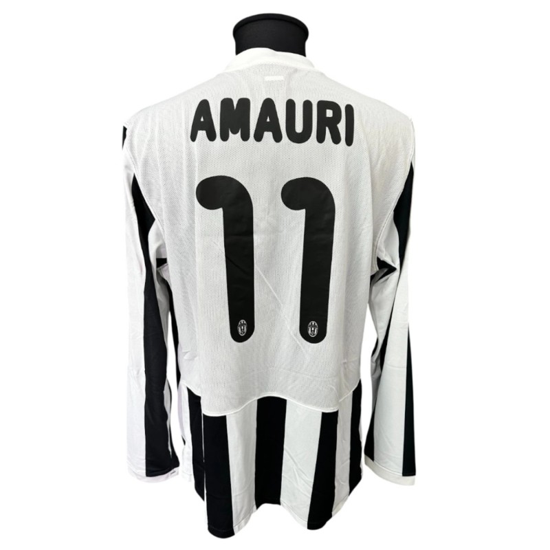 Amauri's Juventus Match-Worn Shirt, UCL 2009/10