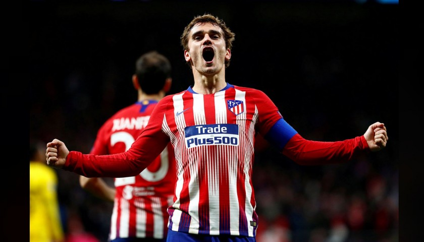 Griezmann's Official Atletico Madrid Signed Shirt 