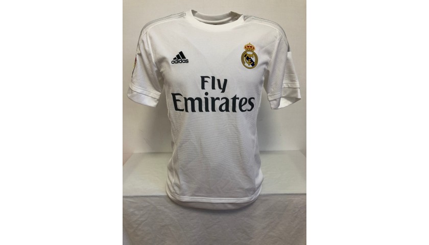 Cristiano Ronaldo Signed Real Madrid Home Shirt 2015-2016 - CharityStars