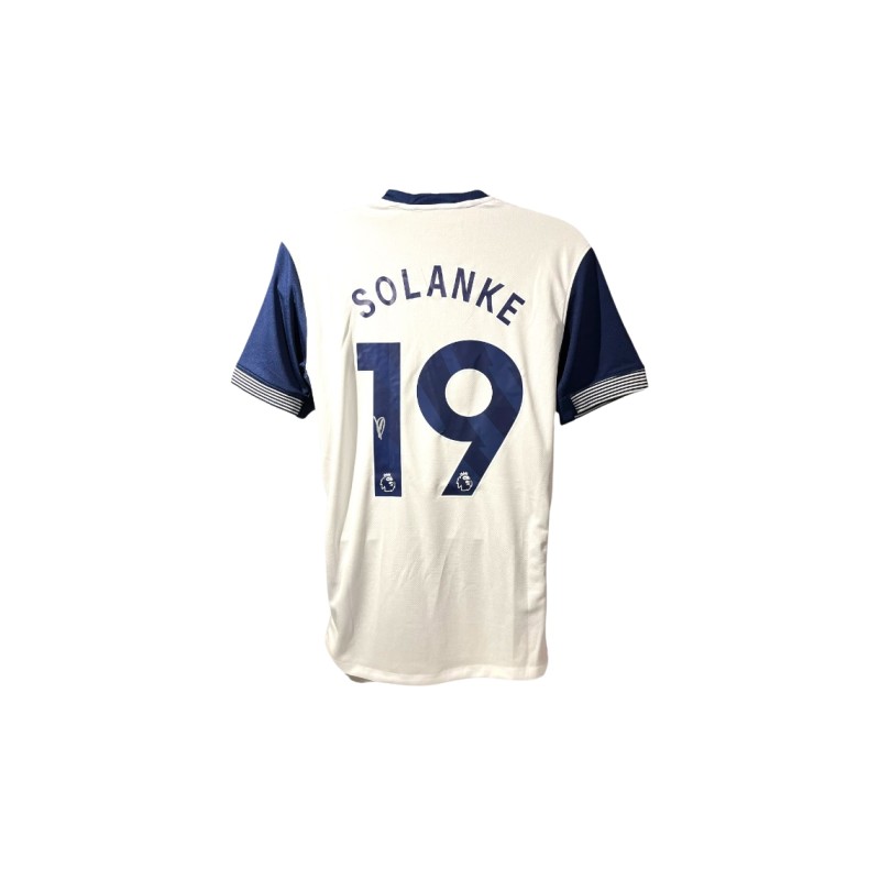 Dominic Solanke's Tottenham FC 2024/25 Signed Replica Shirt