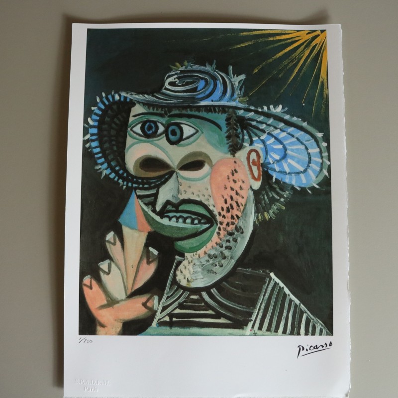 Signed Offset Lithography by Pablo Picasso (after)