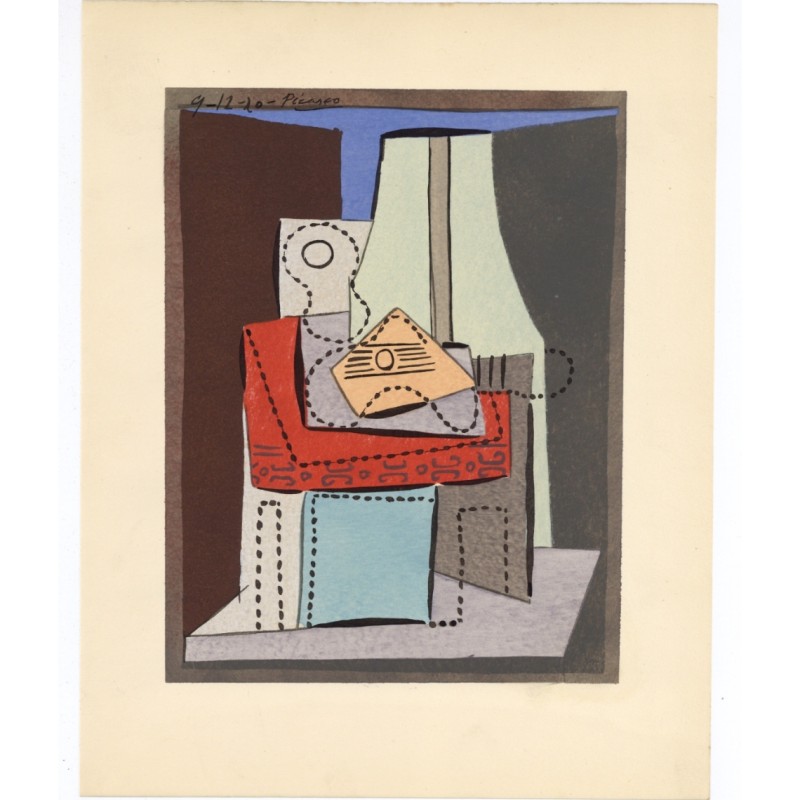 Pochoir dai Cahiers d'Art di Pablo Picasso, 1926