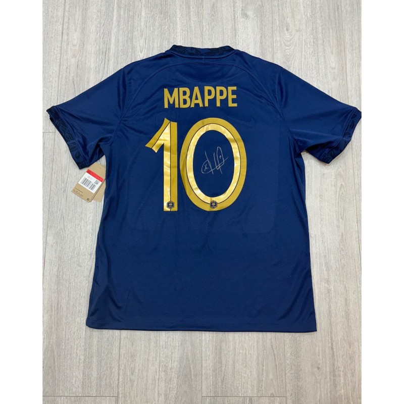 Mbappé France 2022 Signed Shirt