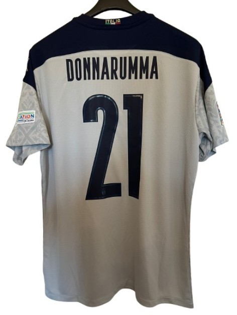 Maglia Gara Donnarumma Italia vs Spagna, UEFA Nations League 2021