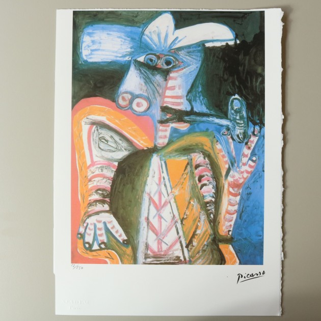 Pablo Picasso Signed Lithograph