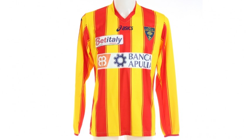 Maglia gara Di Michele Lecce 2011 12 Autografata CharityStars