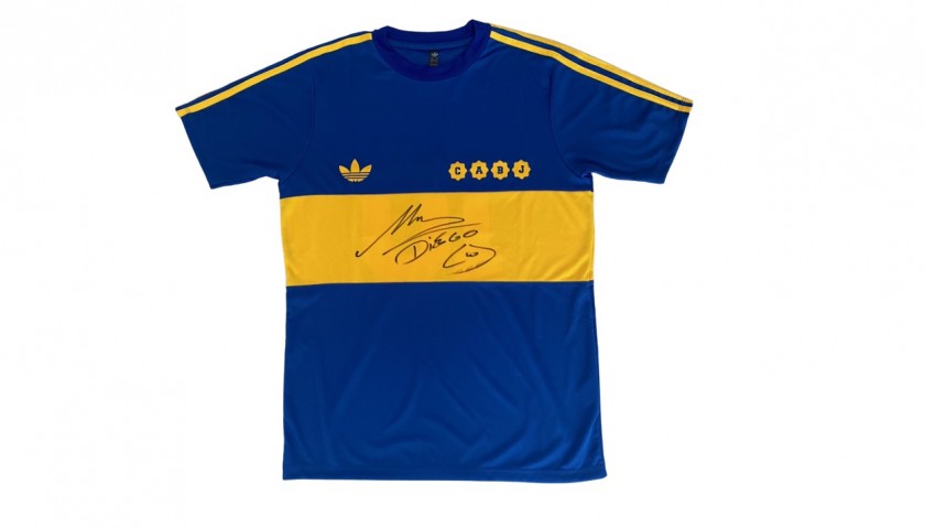 Boca Junior Shirt Signed by Diego Maradona