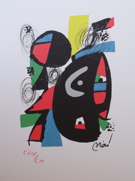 Litografia di Joan Miro