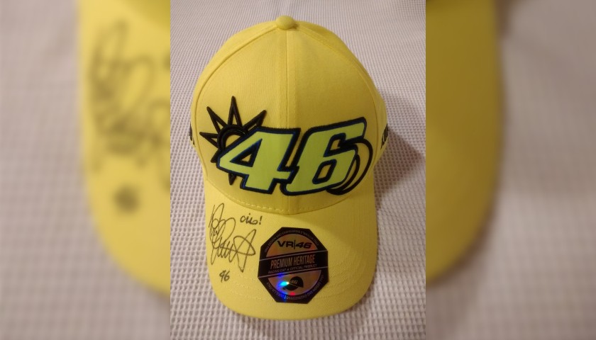 Cap Signed by Valentino Rossi