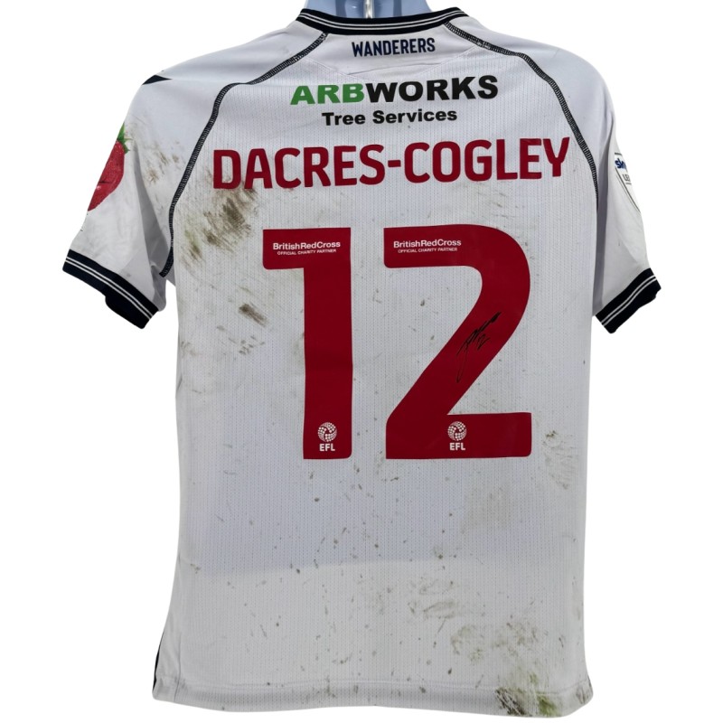 Josh Dacres-Cogley's Bolton Wanderers Signed Match Worn Shirt