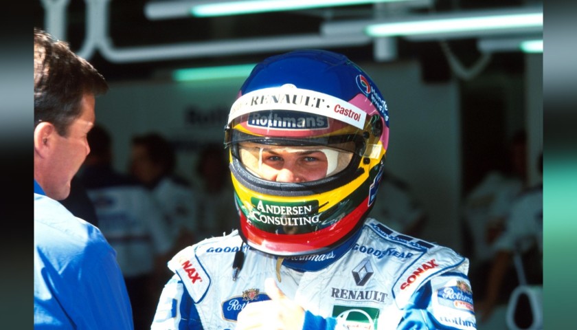 Pirelli Podium Cap Signed by Jacques Villeneuve